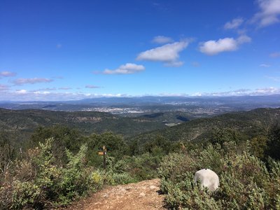 Panorama sur la commune des Arcs et ses environs
