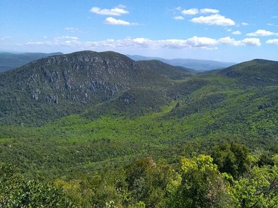 Vue panoramique sur une partie de Siou Blanc