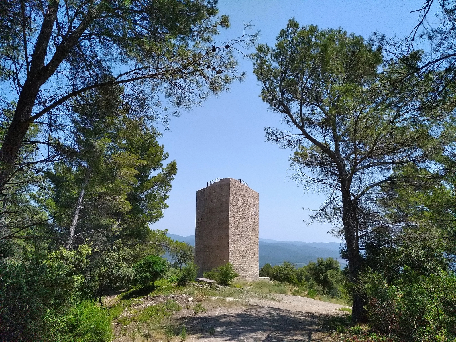 Vue de la tour avec une vue panoramique imprenable